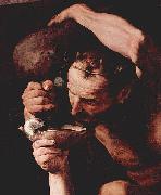 Jose de Ribera Der trunkene Silenos Detail painting